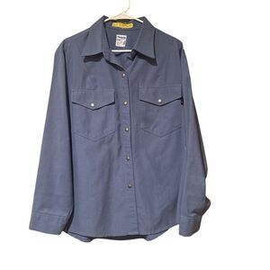 Workrite FR Uniform Shirt Size 16-18-34 1/2 Flame Resistant Large